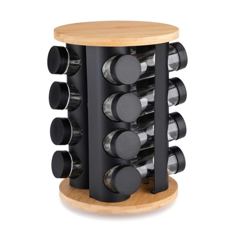 Stojak obrotowy na przyprawy 16 pojemników