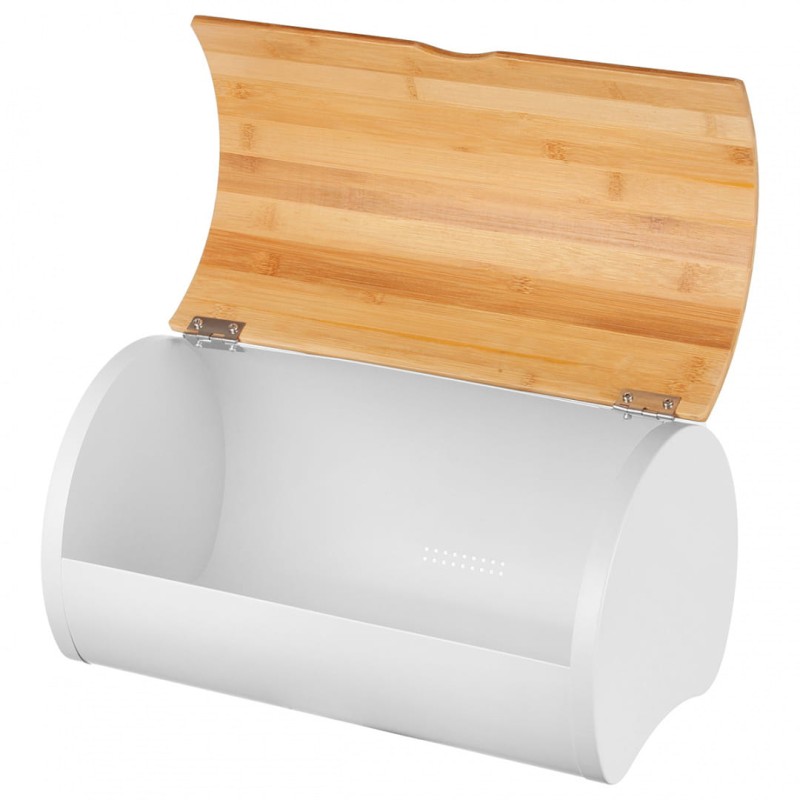 Chlebak pojemnik na pieczywo z 3 pojemnikami na produkty sypkie