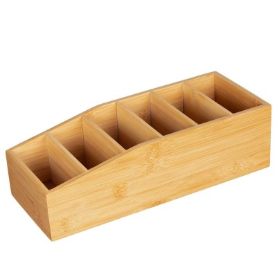 Organizer na przyprawy w torebkach Brunbeste bambusowy