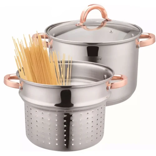 Garnek do gotowania makaronu 24cm 7,5l Klausberg