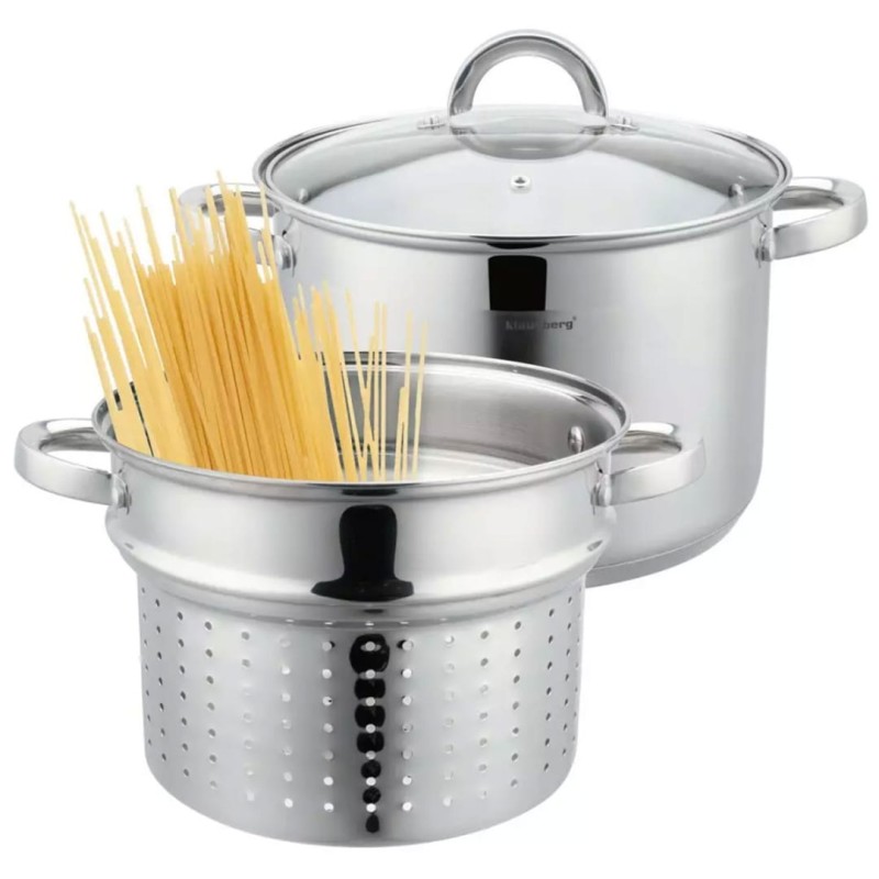 Garnek do gotowania makaronu 24cm 7,5l Klausberg