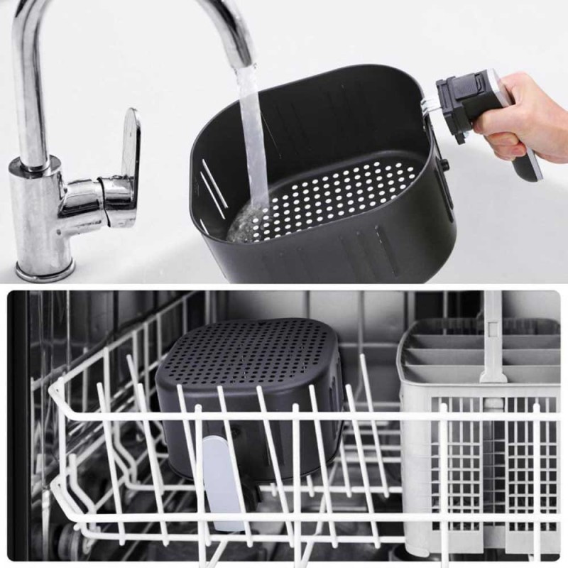 Frytownica beztłuszczowa AIR FRYER 1800W 7,7L KLAUSBERG czarna