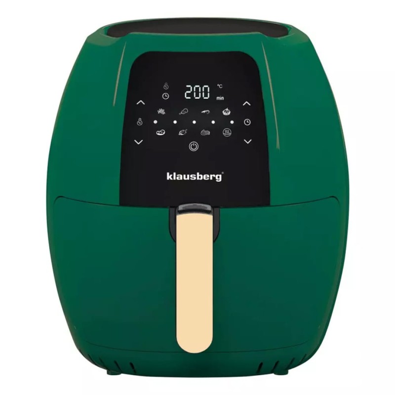 Frytownica beztłuszczowa AIR FRYER 1800W 7,7L KLAUSBERG zielona