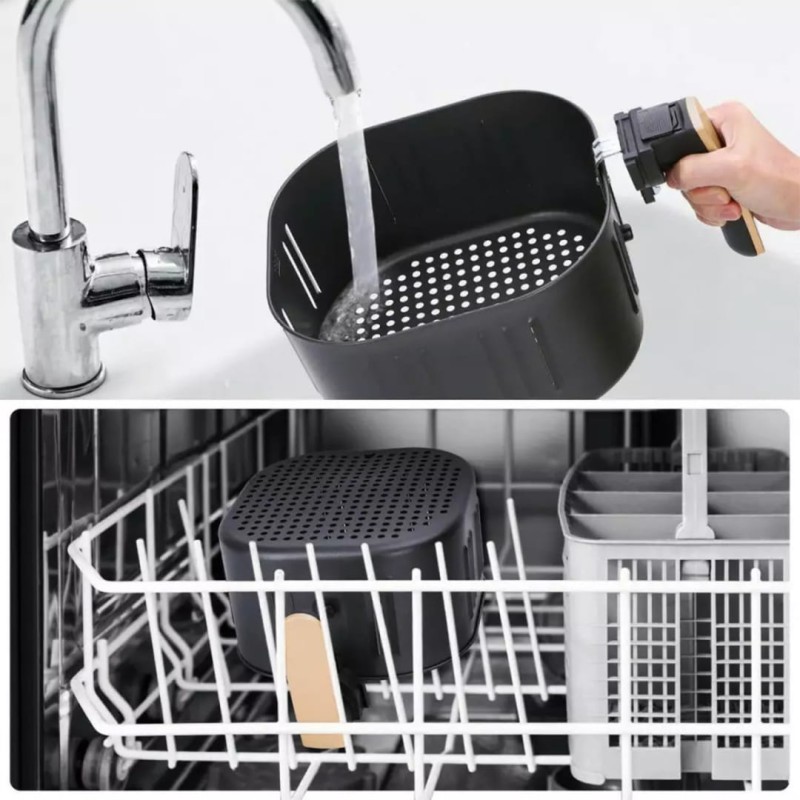 Frytownica beztłuszczowa AIR FRYER 1800W 7,7L KLAUSBERG zielona