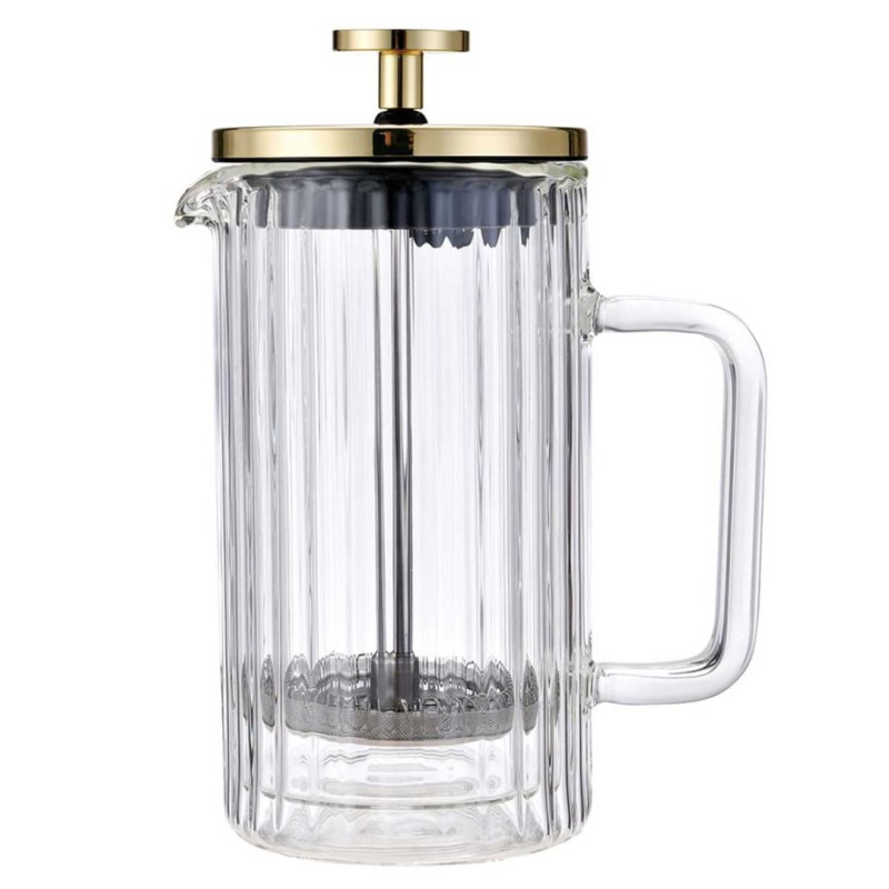 Zaparzacz tłokowy French Press do kawy herbaty 350ml KLAUSBERG