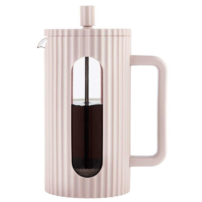 Zaparzacz tłokowy French Press do kawy herbaty 1000ml KLAUSBERG KB-7754 różowy