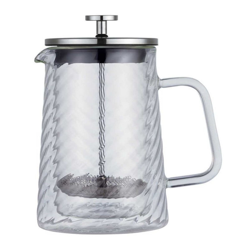Zaparza tłokowy French Press do kawy herbaty szklany 600ml KLAUSBERG