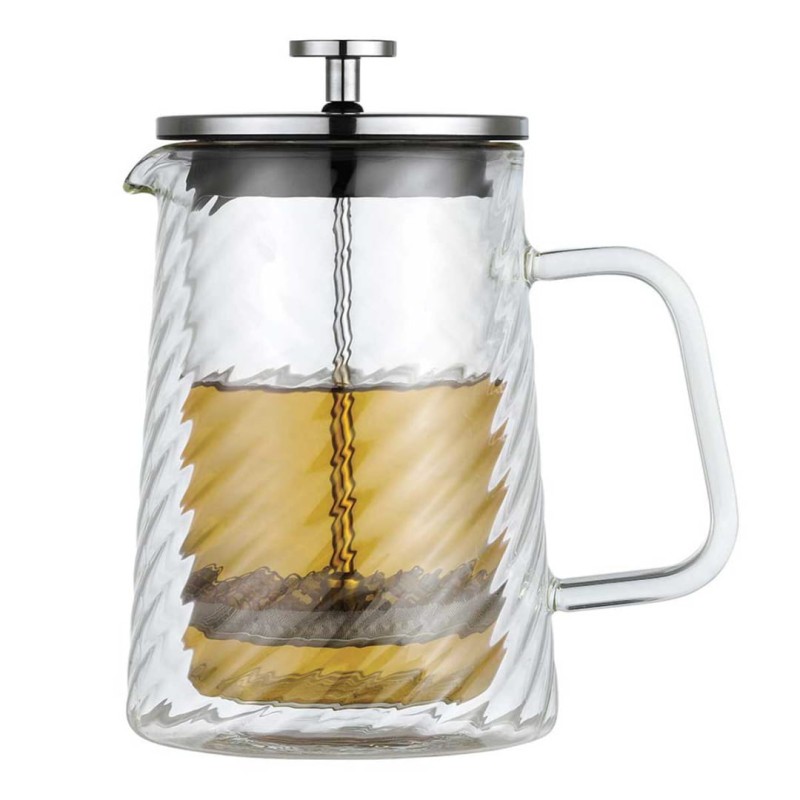 Zaparza tłokowy French Press do kawy herbaty szklany 600ml KLAUSBERG