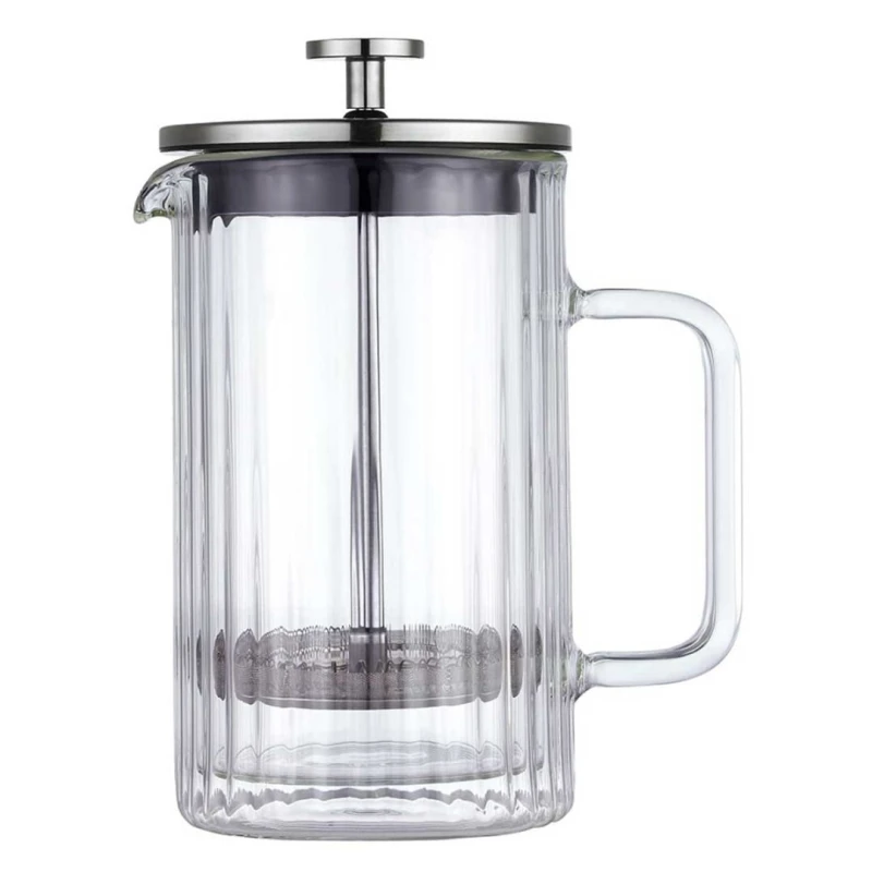 Zaparza tłokowy French Press do kawy herbaty szklany 600ml KLAUSBERG