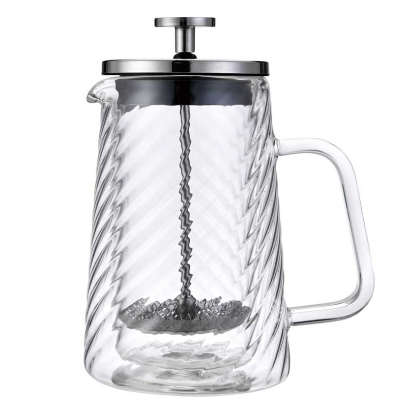 Zaparza tłokowy French Press do kawy herbaty szklany 350ml KLAUSBERG
