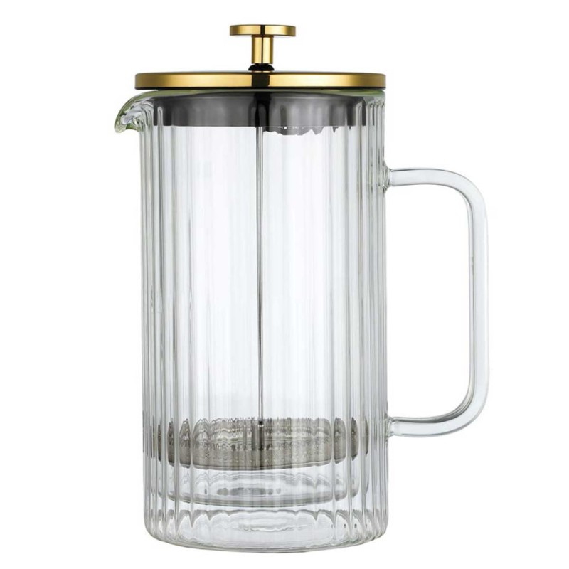 Zaparza tłokowy French Press do kawy herbaty szklany 1000ml KLAUSBERG