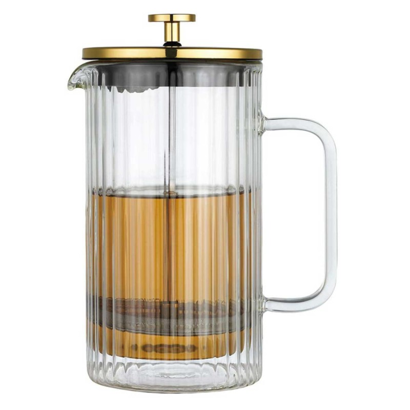 Zaparza tłokowy French Press do kawy herbaty szklany 1000ml KLAUSBERG
