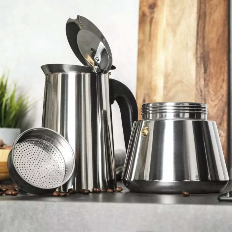 Kawiarka zaparzacz do kawy 300ml KINGHOFF KH-1045 INDUKCJA