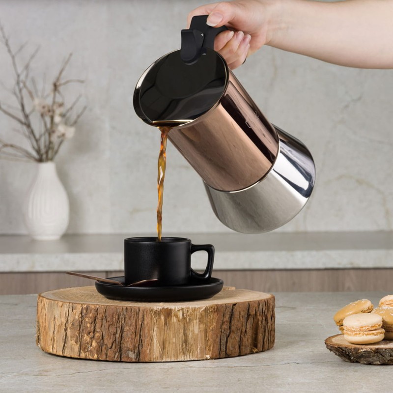 Kawiarka zaparzacz od kawy 300ml BERLINGER HAUS ROSE GOLD