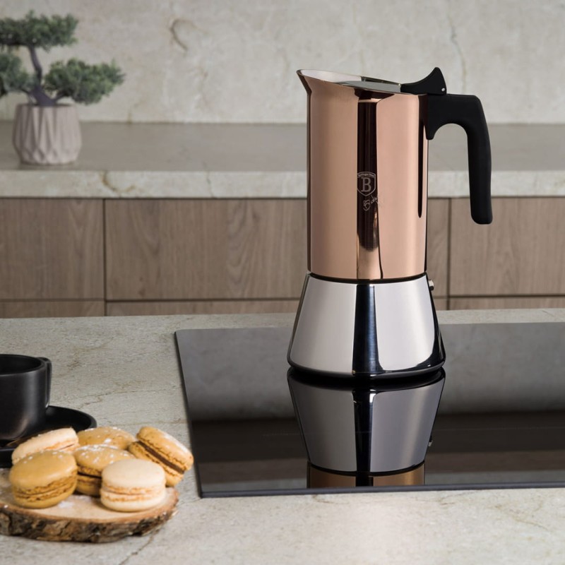 Kawiarka zaparzacz od kawy 300ml BERLINGER HAUS ROSE GOLD