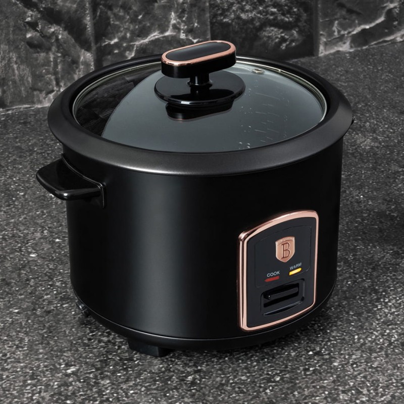 Ryżowar elektryczny 1,8L BERLINGER HAUS BLACK ROSE