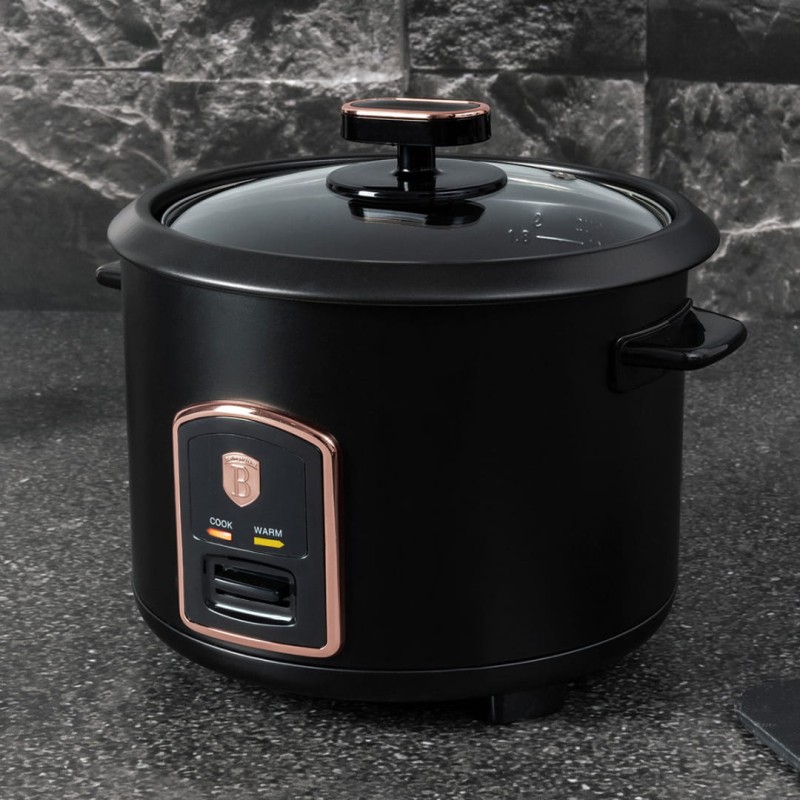 Ryżowar elektryczny 1,8L BERLINGER HAUS BLACK ROSE