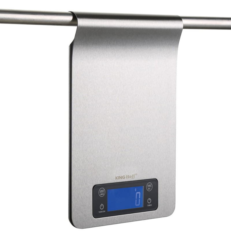 Waga kuchenna elektroniczna 5kg do wieszania na reling KINGHOFF