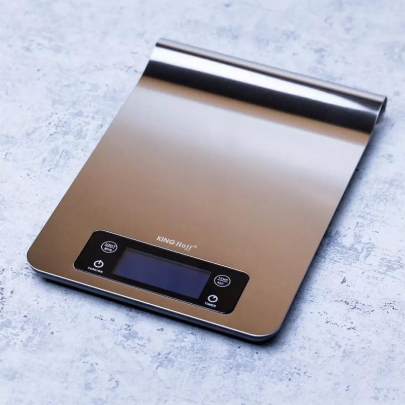 Waga kuchenna elektroniczna 5kg do wieszania na reling KINGHOFF