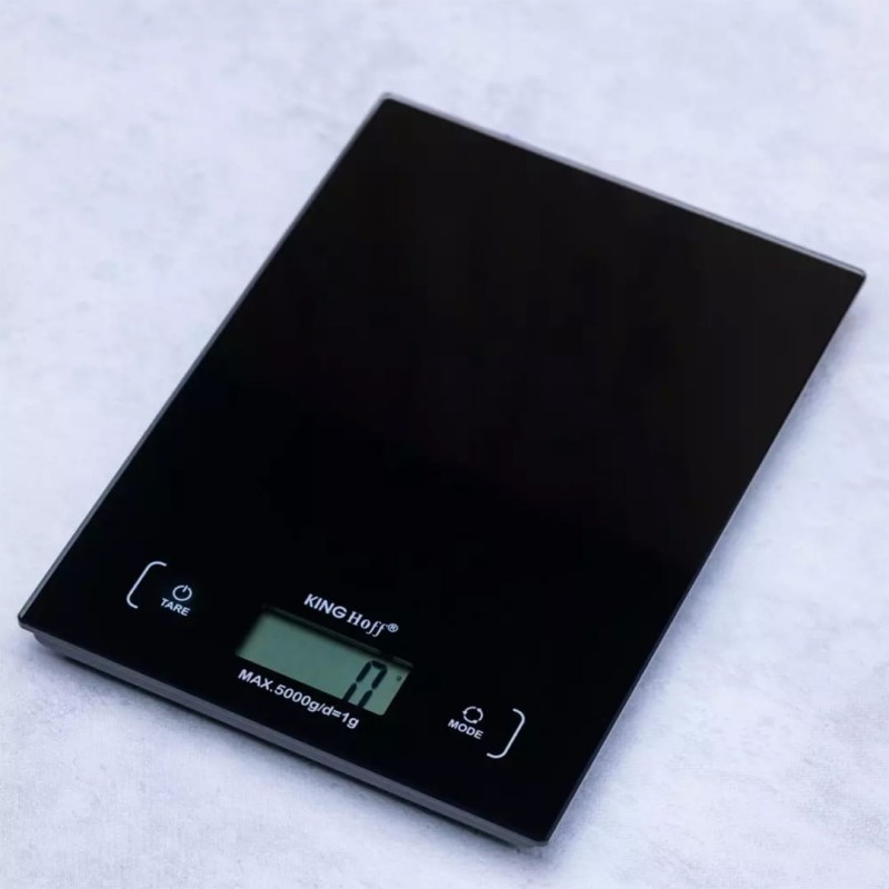 Waga kuchenna elektroniczna do 5kg KINGHOFF czarna