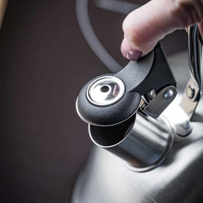 Czajnik z gwizdkiem 2,5L KINGHOFF srebrny