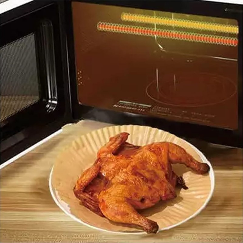 Filtr papierowy wkład do frytownicy Air Fryer 20cm 100szt. KLAUSBERG