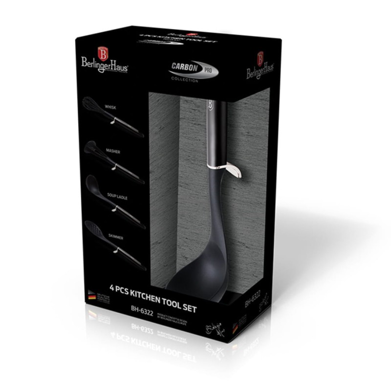 Zestaw przyborów kuchennych BERLINGER HAUS Carbon Pro