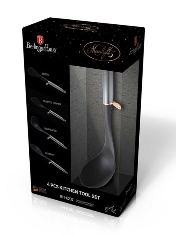 Zestaw przyborów kuchennych BERLINGER HAUS Moonlight