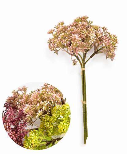 Kwiat sztuczny Gipsówka pęczek 6szt. 30cm VIRIDIS