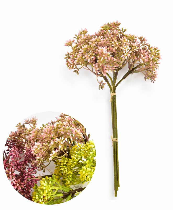 Kwiat sztuczny Gipsówka pęczek 6szt. 30cm VIRIDIS