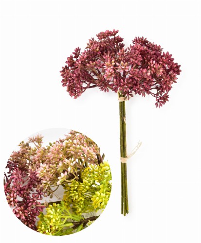 Kwiat sztuczny Gipsówka pęczek 6szt. 30cm VIRIDIS