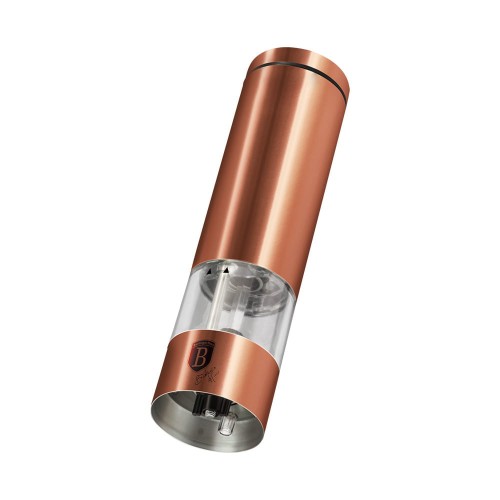Młynek elektryczny do pieprzu soli BERLINGER HAUS Rose Gold