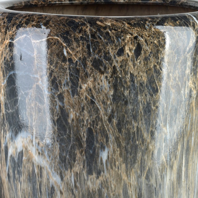 Komplet 2 doniczek 41x41x58/30x30x56cm NEVA MARBLE