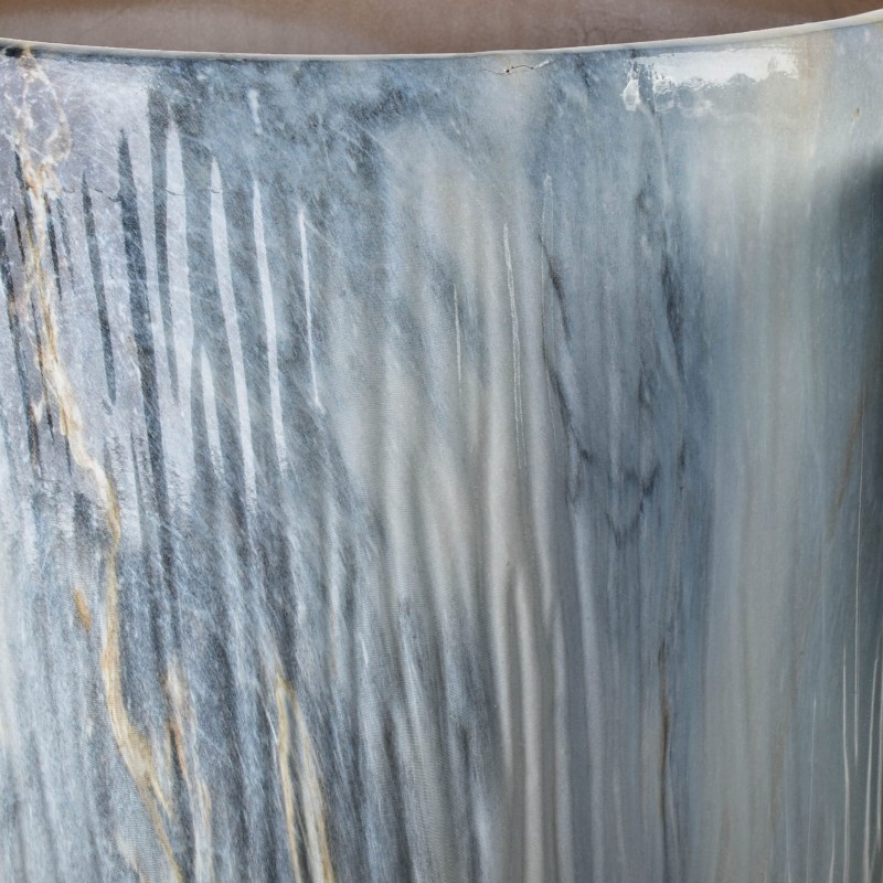 Komplet 3 doniczek 37x37x47/30x30x43/24x24x40cm NEVA MARBLE