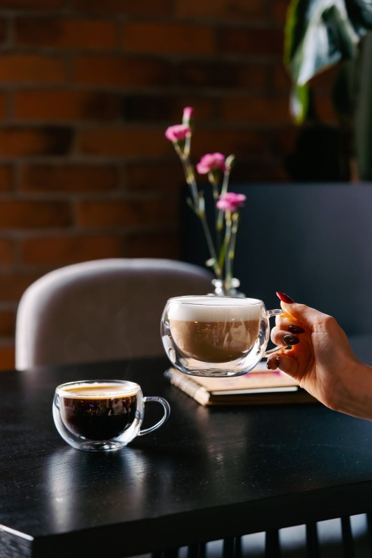 Komplet 2 filiżanek z podwójną ścianką Bolla 300 ml