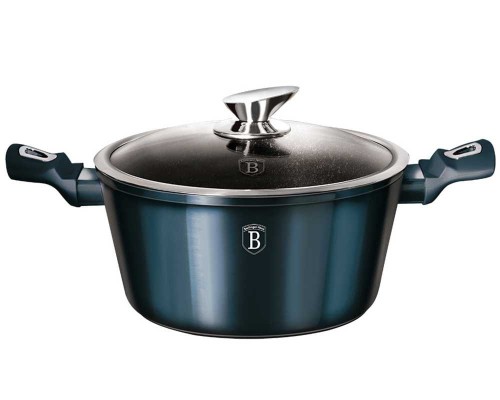 Garnek z powłoką granitową 20cm BERLINGER HAUS AQUAMARINE aquamaryna