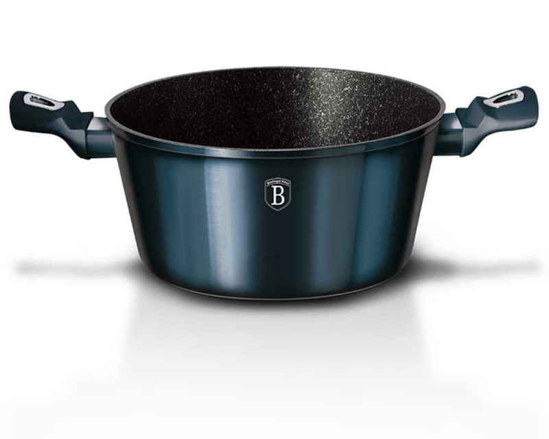 Garnek z powłoką granitową 20cm BERLINGER HAUS AQUAMARINE aquamaryna