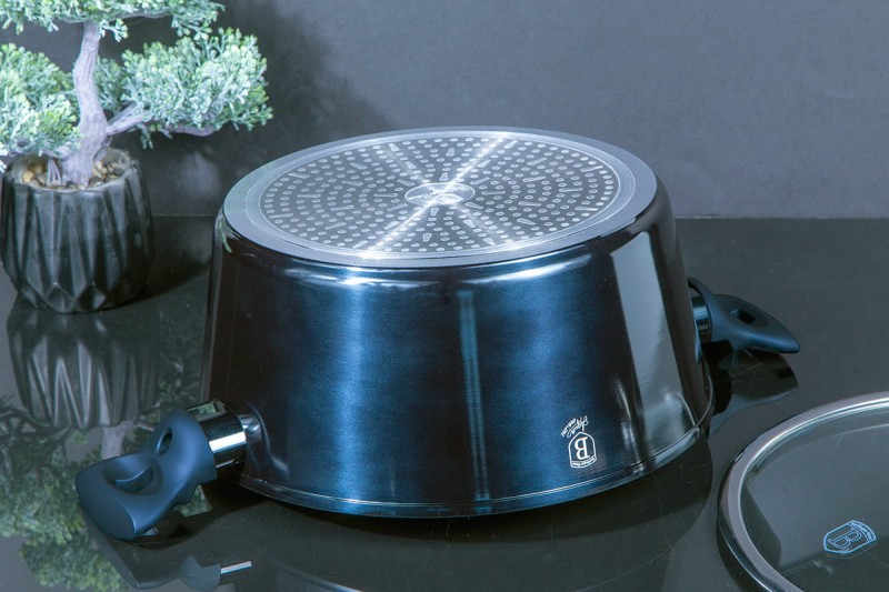 Garnek z powłoką granitową 20cm BERLINGER HAUS AQUAMARINE aquamaryna