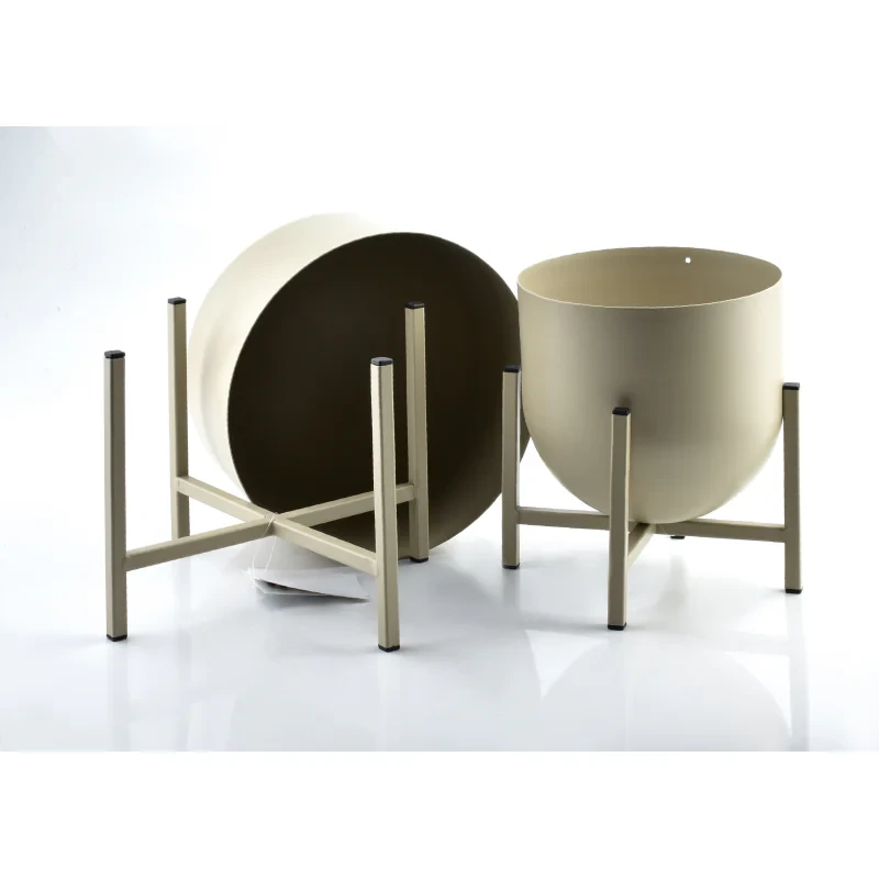 Komplet 2 osłonek 24xh26cm/18,5xh21cm SWEN BEIGE
