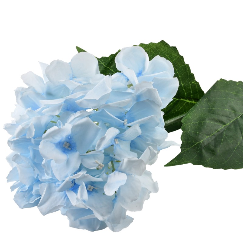 Kwiat sztuczny HORTENSJA niebieska 73cm VIRIDIS