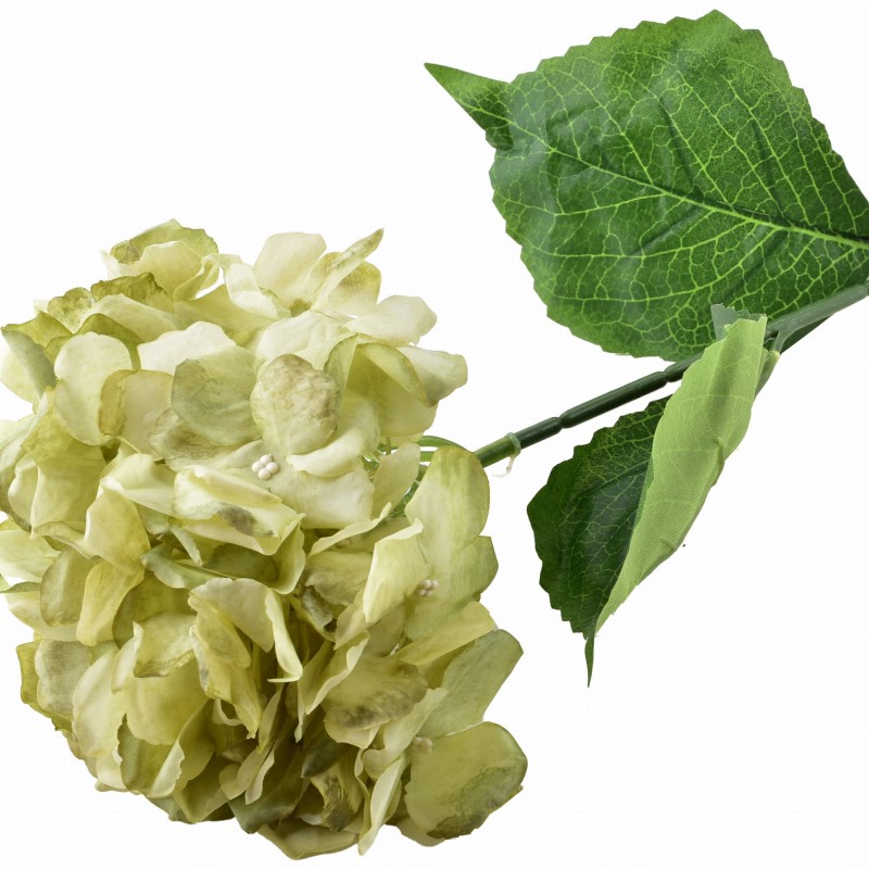 Kwiat sztuczny HORTENSJA naturalna 73cm VIRIDIS