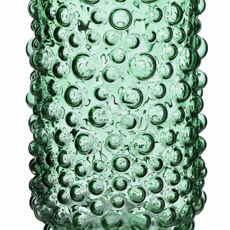 Wazon szklany 13xh31cm SERENITE zielony