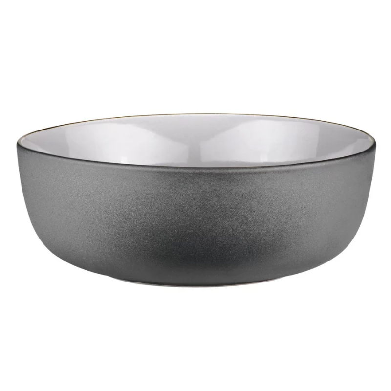 Misa porcelanowa 16,5 cm TIME szara 800ml