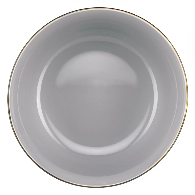 Misa porcelanowa 22 cm TIME szara