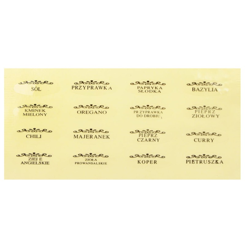 Stojak obrotowy na przyprawy 16 pojemników