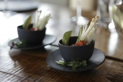 Miska porcelanowa grafitowa 600 ml SOLID