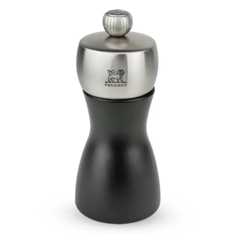 Młynek do soli Fidji tradycyjny 12cm czarny mat PEUGEOT