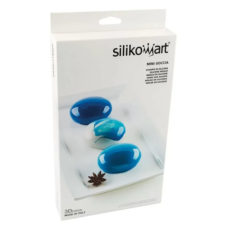 Forma silikonowa do monoporcji mini krople MINI GOCCIA