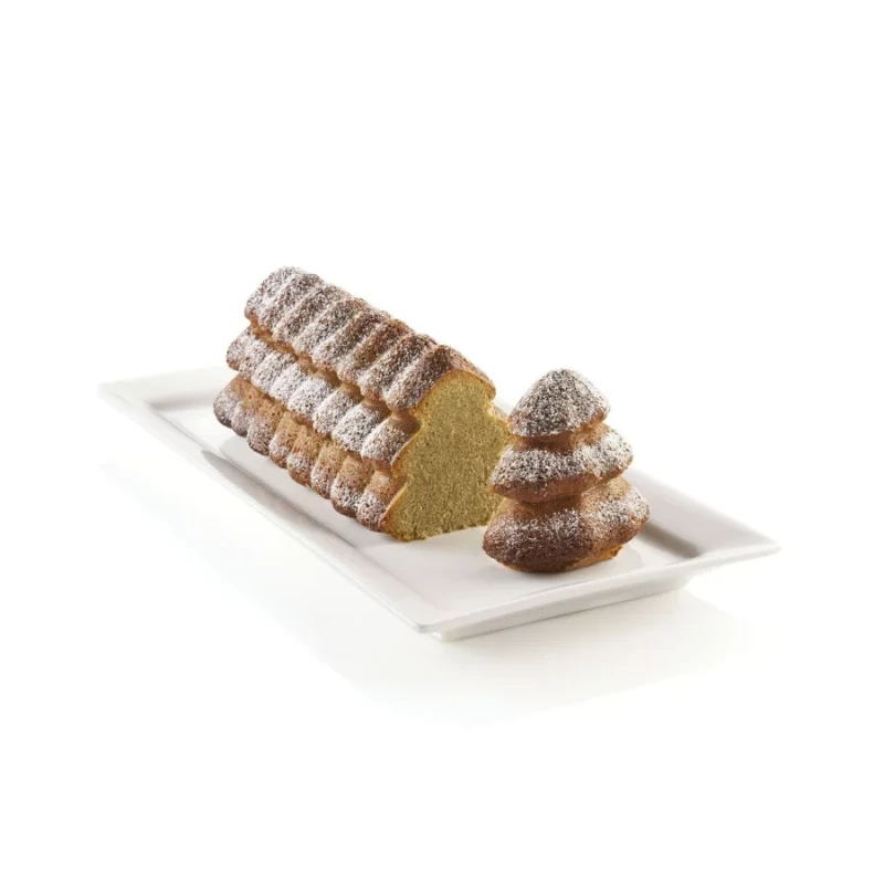 Forma silikonowa do monoporcji choinka BUCHE SAPIN