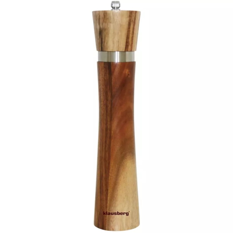 Młynek do pieprzu soli akacjowy 25cm KLAUSBERG